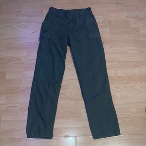 Forest Green Cargo Pants